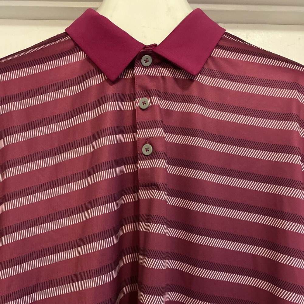 Adidas ClimaCool Competition Stripe Polo XL NWT - Picture 4 of 7